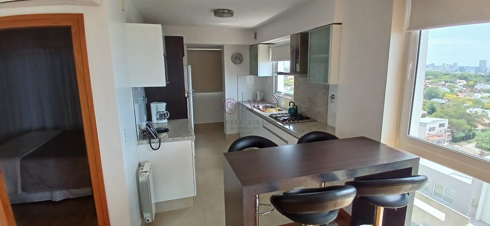 SOBERBIO SEMIPISO 2 AMB.COCHERA Y BAULERA. VISTA AL MAR,AMENITIES. MARAL 54.